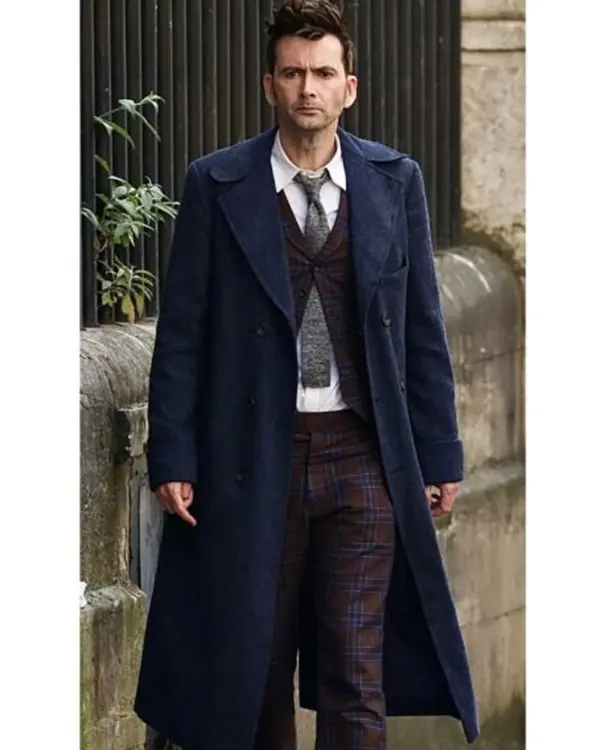 Doctor Who 14 David Tennant Blue Coat