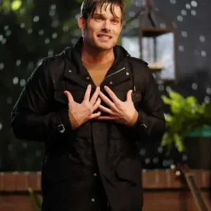 Dr. Atticus Lincoln Greys Anatomy Black Cotton Jacket