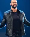 Drew Mcintyre Black Leather Jacket