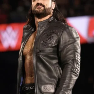 Drew Mcintyre Leather Jacket On Sale