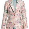 Elsbeth 2024 Carrie Preston Printed Blazer