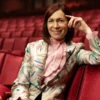 Elsbeth 2024 Carrie Preston Printed Blazer On Sale 