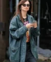 Emily Ratajkowski Leather Jacket For Sale
