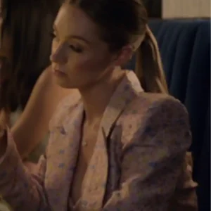 Erin Austen Dead Hot 2024 Printed Blazer