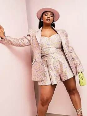 Erin Austen Dead Hot Printed Blazer