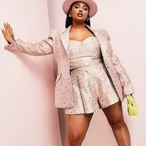 Erin Austen Dead Hot Printed Blazer