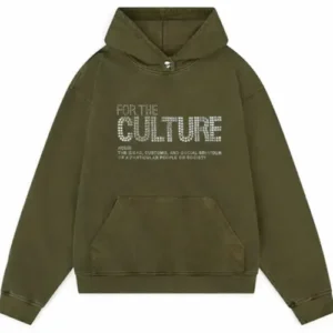 For the Culture Green Hoodie