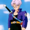 Future Trunks Dragon Ball Z Blue Leather Jacket