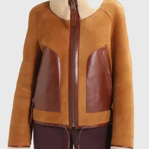 George Brown B 3 Bomber Suede Leather Jacket