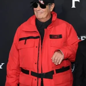 Ghostbusters Frozen Empire Dan Aykroyd Red Jacket For Men