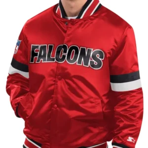 Gridiron Classics Home Game Atlanta Falcons Satin Jacket
