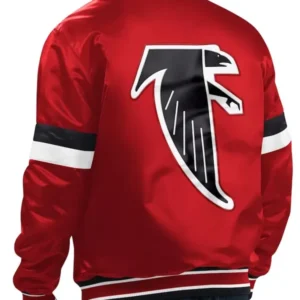 Gridiron Classics Home Game Atlanta Falcons Satin Jacket Back