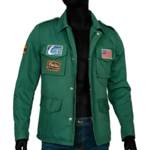 Guy Cihi Silent Hill 2 Green Leather Jacket