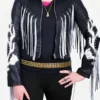 Harley Quinn Birds Of Prey Fringe Leather Jacket