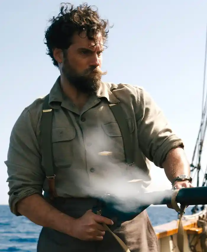 Henry Cavill The Ministry of Ungentlemanly Warfare Grey Shirt