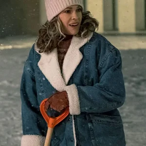 Hilary Swank Ordinary Angels 2024 Denim Jacket