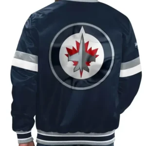 Home Game Winnipeg Jets Satin Jacket