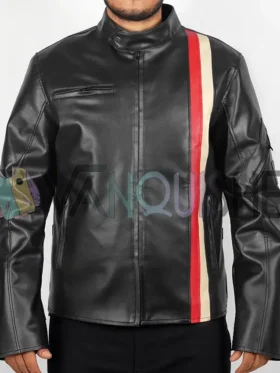 James Marsden X Men Origins Cyclops Leather Jacket front