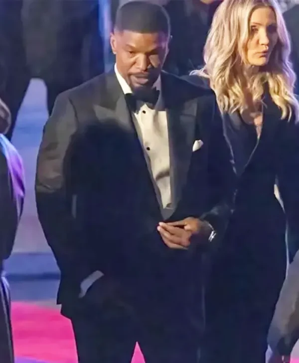 Jamie Foxx Back in Action Black Suit