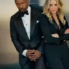 Jamie Foxx Back in Action Black Suit For Men