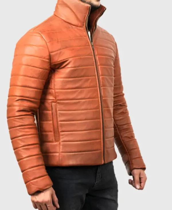 Jan M. Culbertson Brown Quilted Jacket For Sale