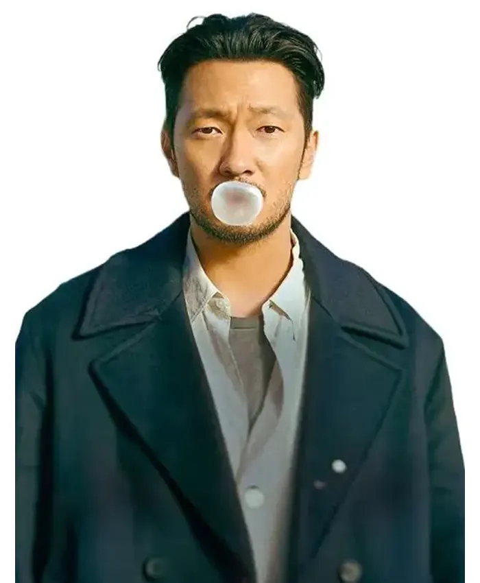 Jang Nan-gam A Killer Paradox 2024 Black Wool Coat For Sale