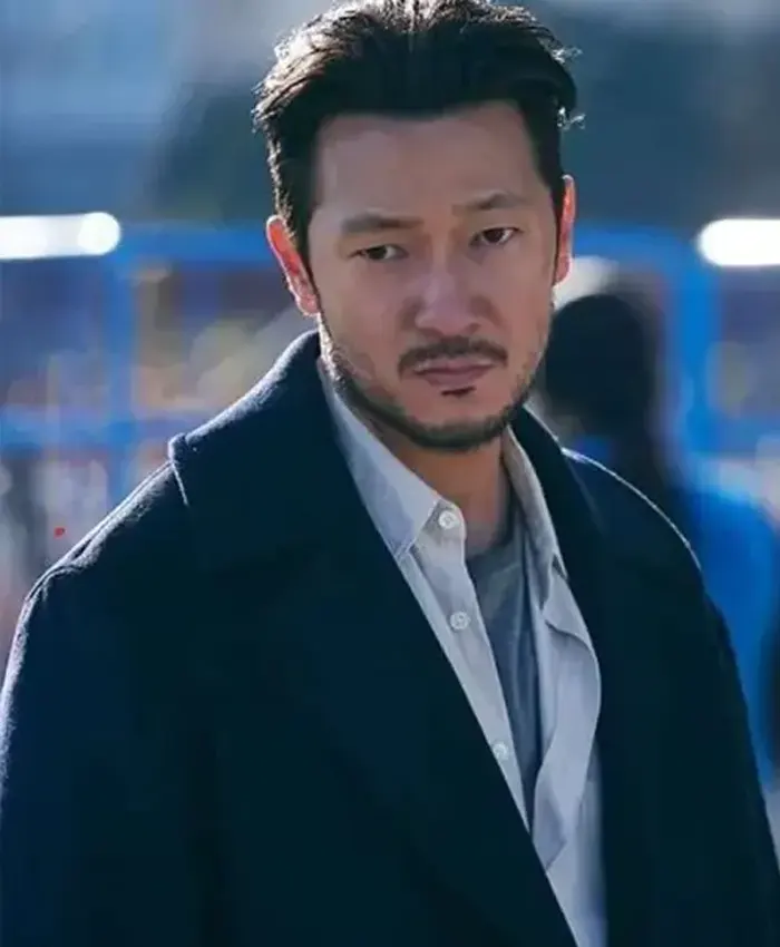 Jang Nan-gam A Killer Paradox 2024 Black Wool Coat