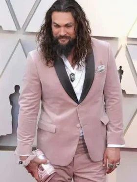Jason Momoas Pink Oscars Tuxedo For Sale