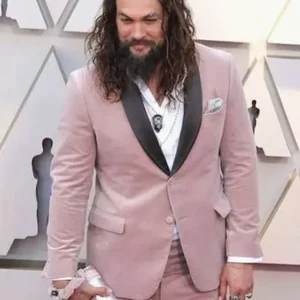 Jason Momoas Pink Oscars Tuxedo For Sale