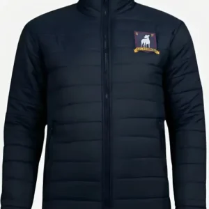 Jason Sudeikis Ted Lasso Blue Puffer Jacket