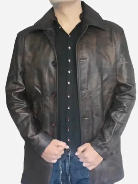 Jensen Ackle Supernatural Leather Coat