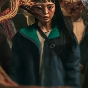 Jeong Su in Parasyte The Grey 2024 Blue Jacket