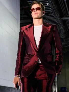 Joe Burrow Maroon Suit