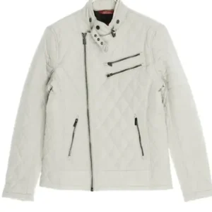 Joe Burrow White Quilted Jacket On Sale 