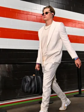 Joe Burrow White Suit On Sale