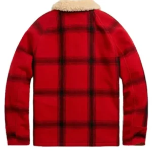 John Legend Shearling Jacket Backside