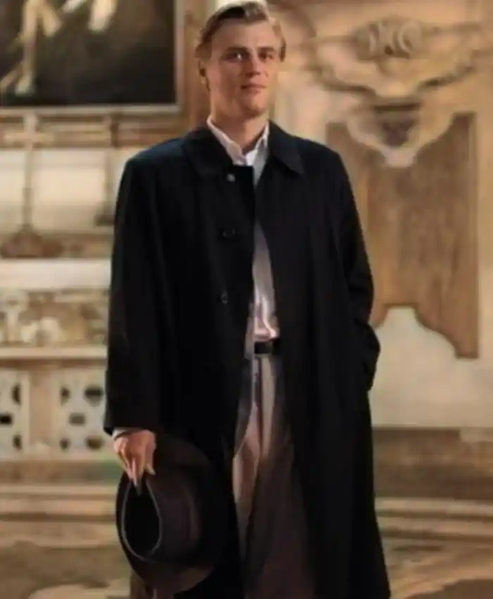 Johnny Flynn Ripley 2024 Long Coat