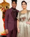 Jon Batiste 96th Oscar Awards Purple Suit