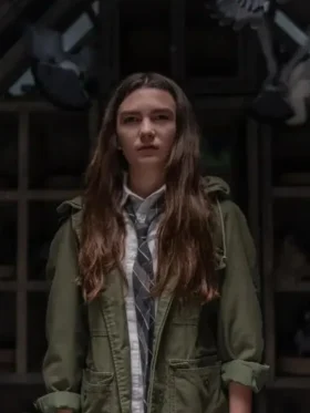 Kaitlyn Little Wing 2024 Green Cotton Jacket On Sale