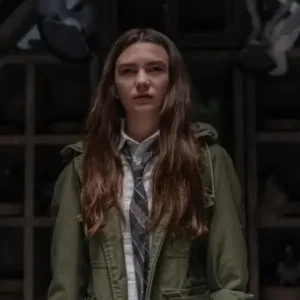 Kaitlyn Little Wing 2024 Green Cotton Jacket On Sale