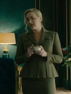 Kate Winslet The Regime 2024 Military Inspired Blazer