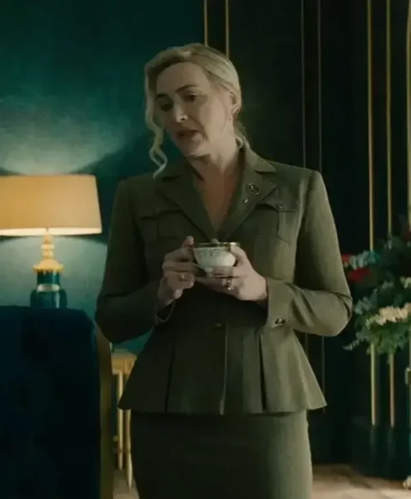 Kate Winslet The Regime 2024 Military Inspired Blazer