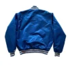 Kentucky Wildcats Blue Satin Varsity Jacket Back