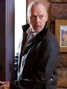 Knox Goes Away Michael Keaton Cotton Jacket Back