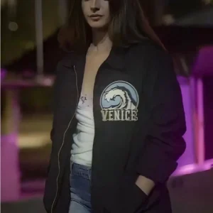 Lana Del Rey Locals Only Venice Work Black Jacket For Women