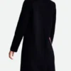 Lily Collins Emily In Paris Color Block Coat Back