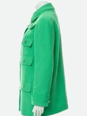 Lily Collins Emily In Paris Green Coat For Sale