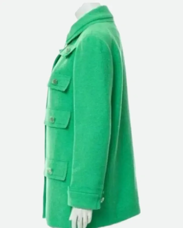 Lily Collins Emily In Paris Green Coat For Sale
