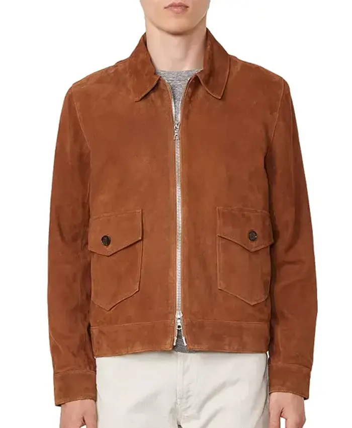 Live with Kelly and Mark Mark’s Suede Brown Jacket For Men