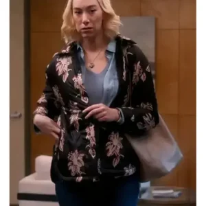 Madeline Wise So Help Me Todd 2024 Floral Jacket front